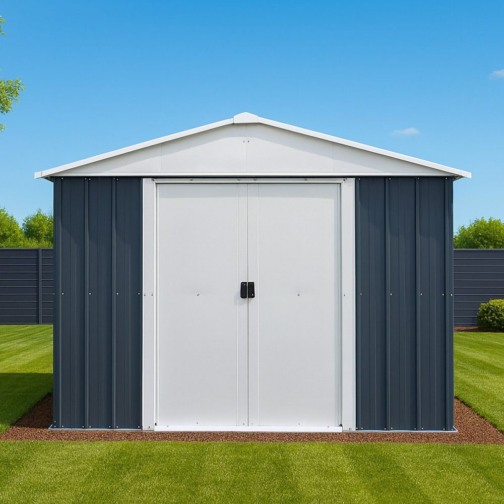 Abri de Jardin métal anthracite 7 – 21 m2