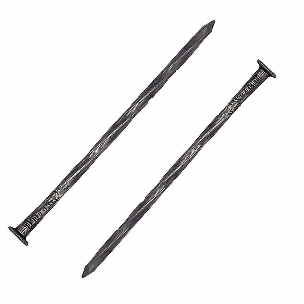 Clou Pointes Tête plate acier torsadées d 3.7 x L 90 mm Boite de 5 kg | Clou