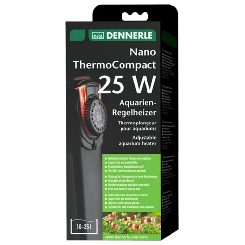 Esprit extérieur:Chauffage nano aquarium 25 Watts, compact - DENNERLE Nano ThermoCompact