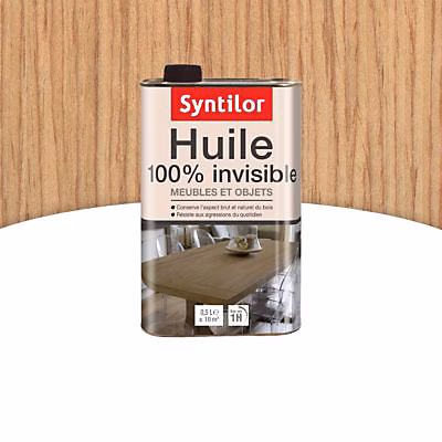 Relooking et peinture pour bois, meuble et objet – Huile 100 % invisible meubles et objets Syntilor 500 ml