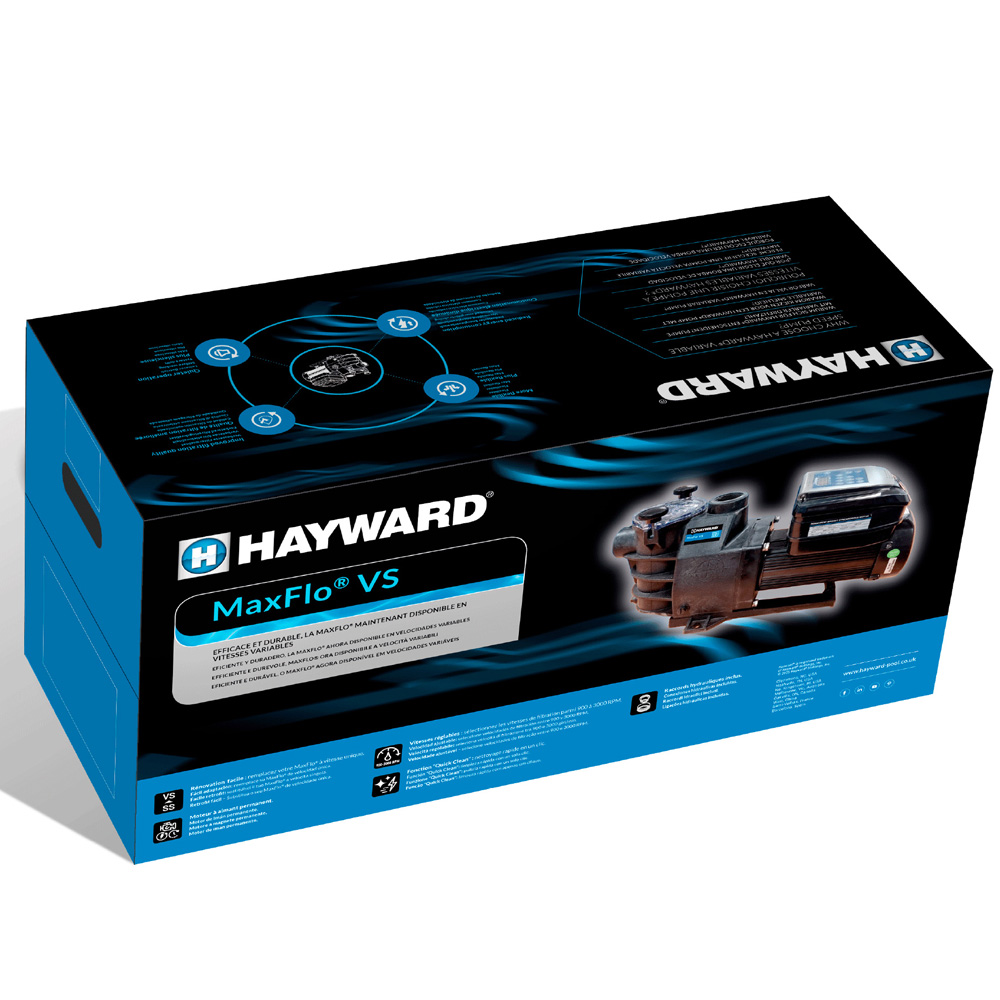 Pompe Hayward Max Flo VS - Économie et Vitesse variable