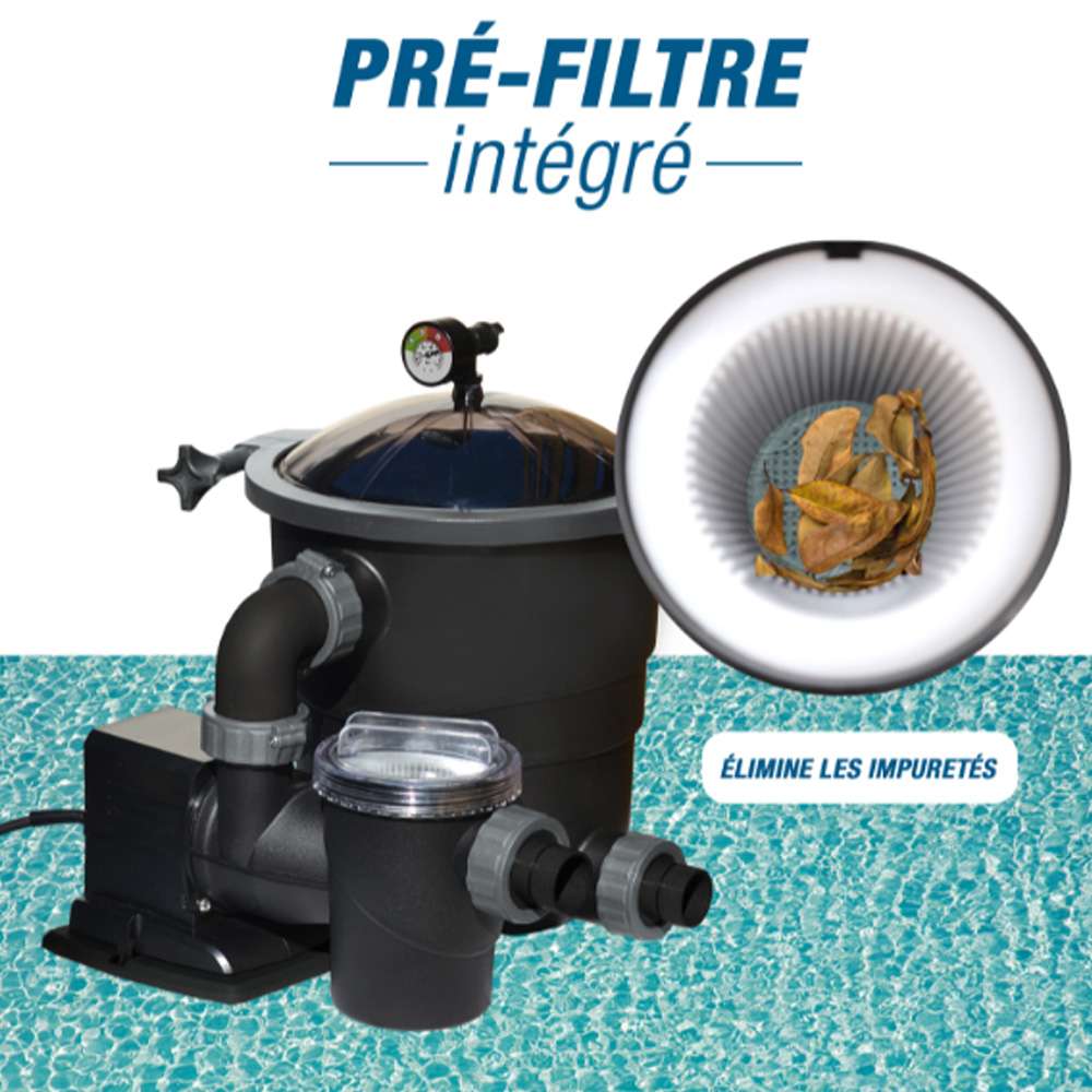 Poolex - Groupe de filtation à balles Filter Max jusqu'à 42 m³