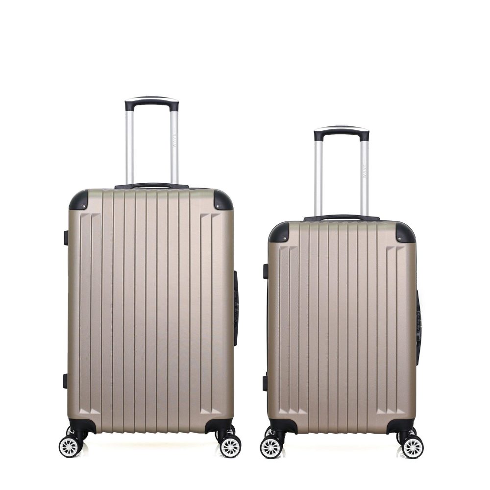 WAVE PARIS Wave paris - lot de 2 - valise grand format et valise weekend tage