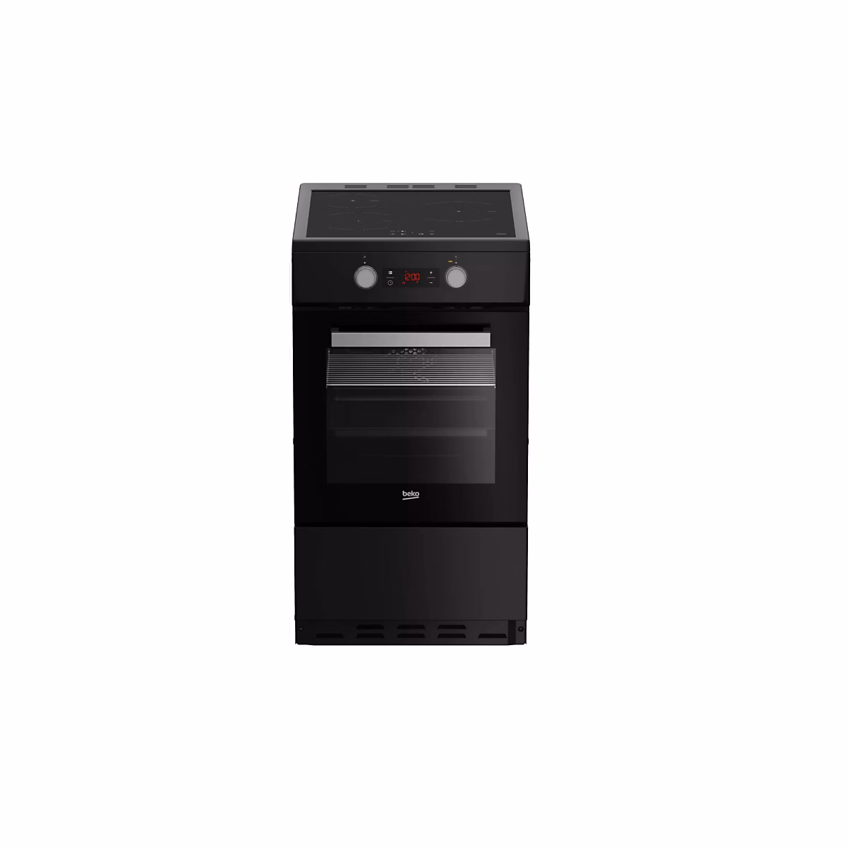 Cuisinière induction 60l 3 feux noir Beko FSE58301BC – Réf. DZKNZJIJH3676962952