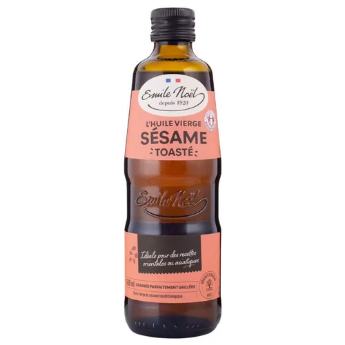 Pour mieux aménager vos extérieurs:Huile vierge sésame toasté bio équitable Emile Noël - 500 ml