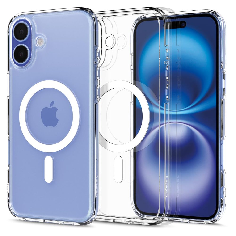 Coque pour iPhone 16, Ultra Hybrid MagFit, [Anti-jaunissement] 6,1 Pouces - Blanc