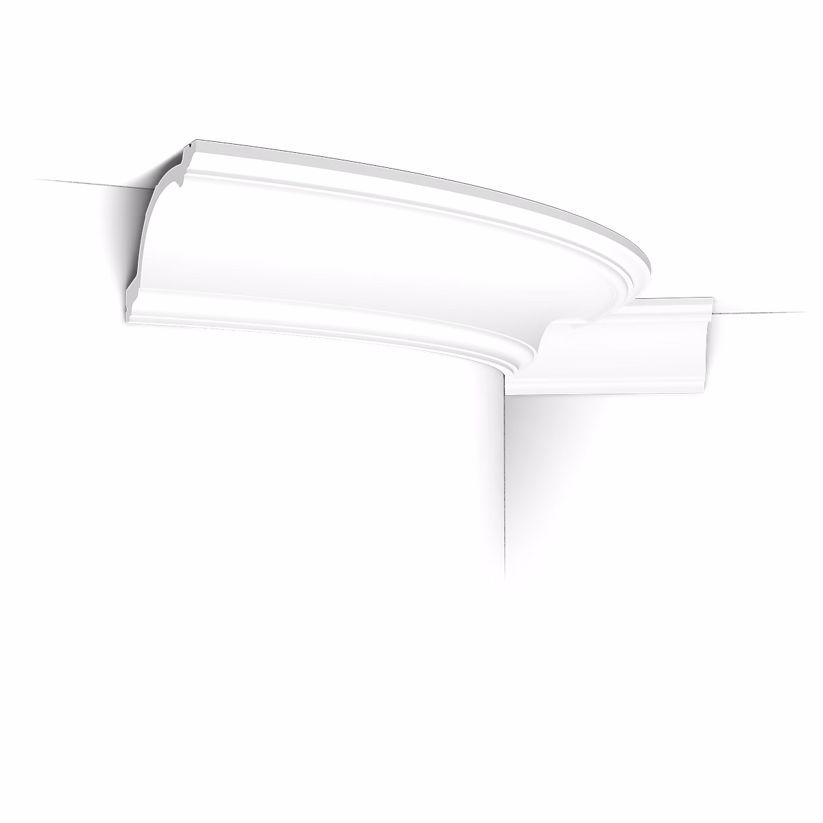 C217F Flexible Corniche plafond Orac Decor – 10 | 5x15 | 5 × 200cm (h x p x L) | moulure décorative polyuréthane