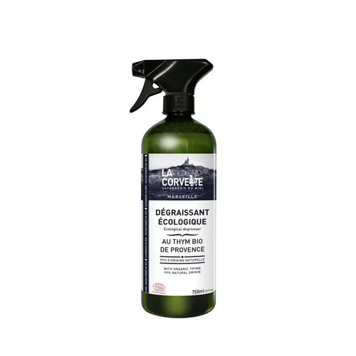 Pour faciliter la vie dehors:Dégraissant écologique en spray La Corvette - 750 ml