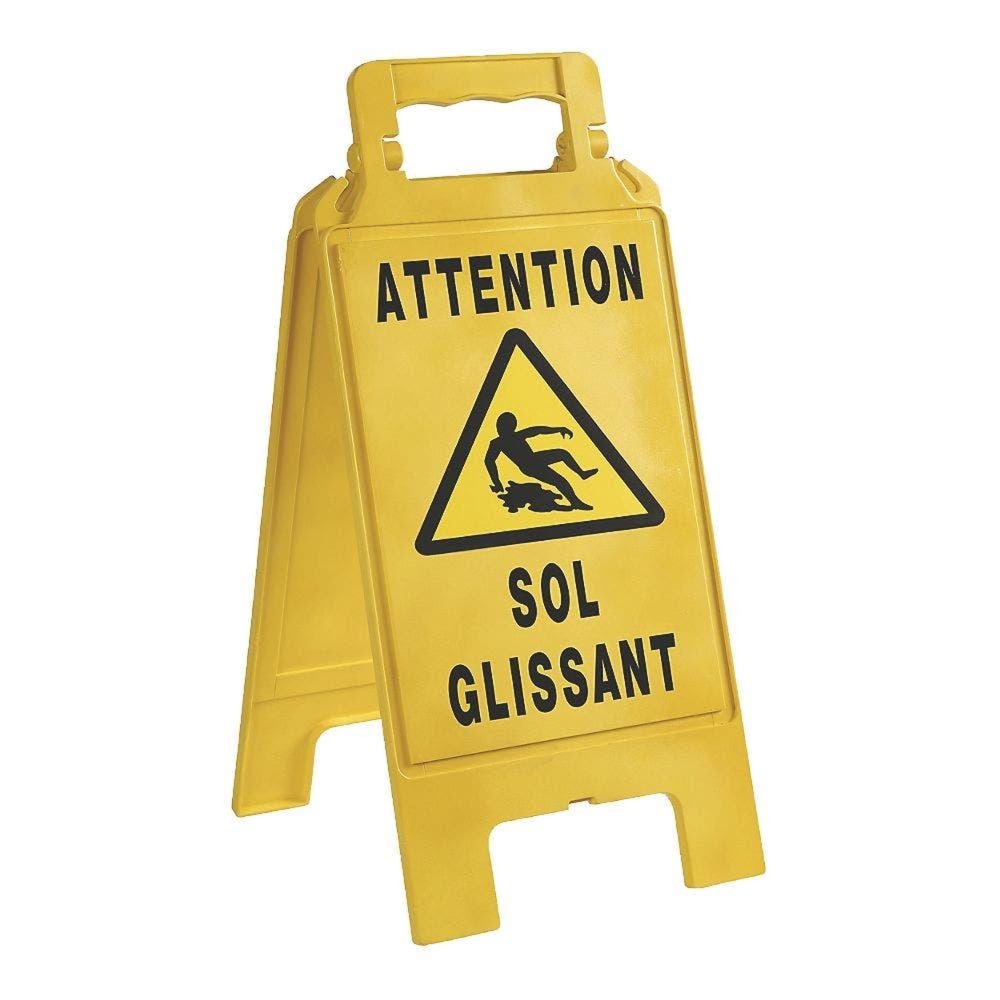 NOVAP Chevalet de signalisation ″sol glissant″