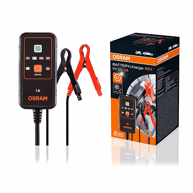 Chargeur de batterie auto Osram BATTERYcharge 901 OEBCS901 – Réf. EXVZPEPUU1108362711