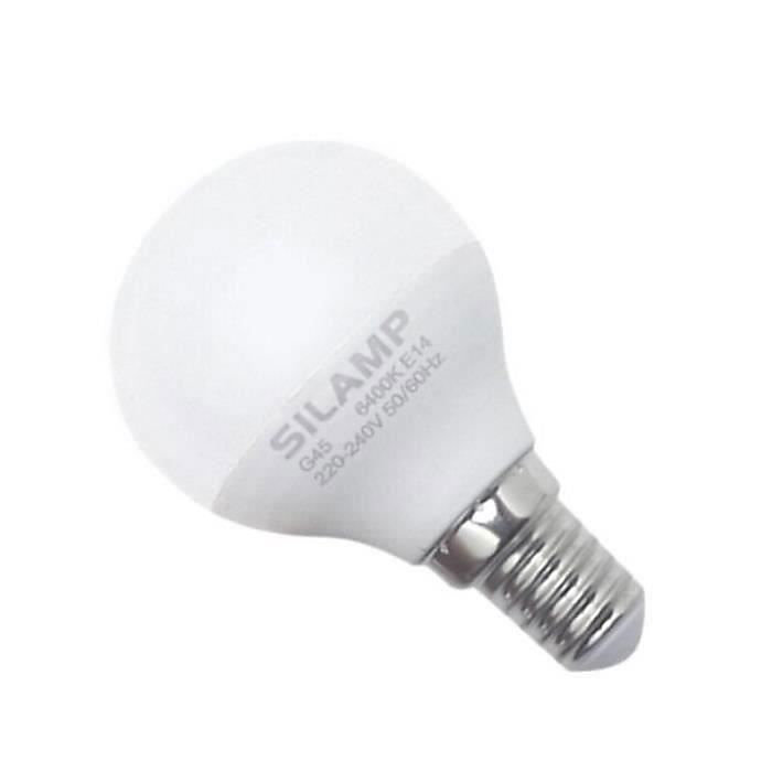 Ampoule LED – SILUMEN, E14 G45, Blanc Neutre 4200k, 5500k, 8W, 800 lumens, 300