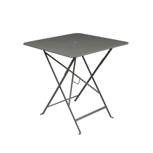 Adapté à l’extérieur:Table carrée pliante Bistro Fermob en acier 71 x 71 x 74 cm