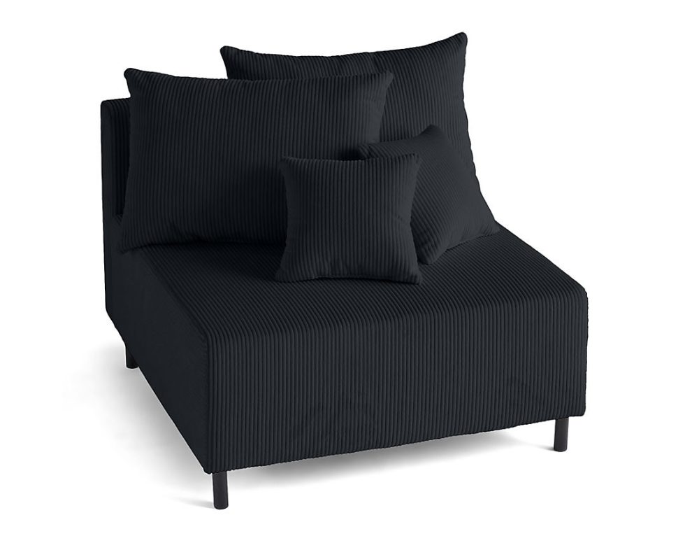 Edinburg – module d'assise, en velours côtelé, Lisa Design