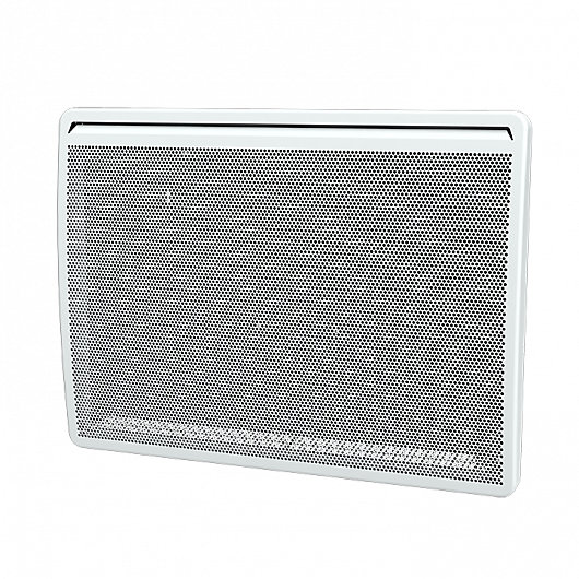Drexon 944150 – Panneau rayonnant TRACY 1500W, Affichage digital, IP24- 9 programmes personnalisables, Blanc