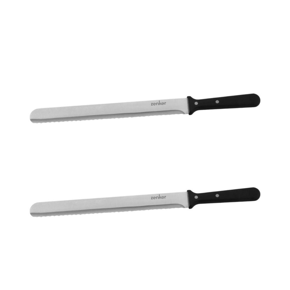 ZENKER Set de 2 couteaux unitaires 30 cm en plastique zenker smart pastry