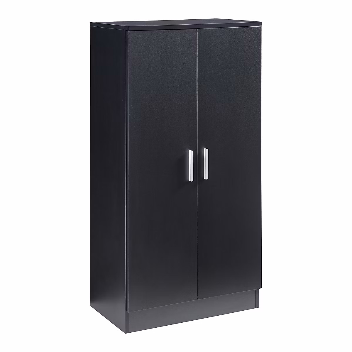 Armoire à chaussures Notribontaa avec 2 portes 108 × 55 × 35 cm noir en.casa