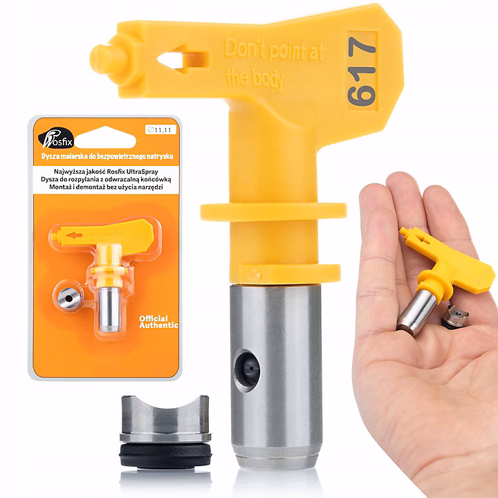 Buse de Pulvérisation Airless Ultra Spray 617 | Jet 30 cm – Haute Précision – Pour Acrylique et Latex