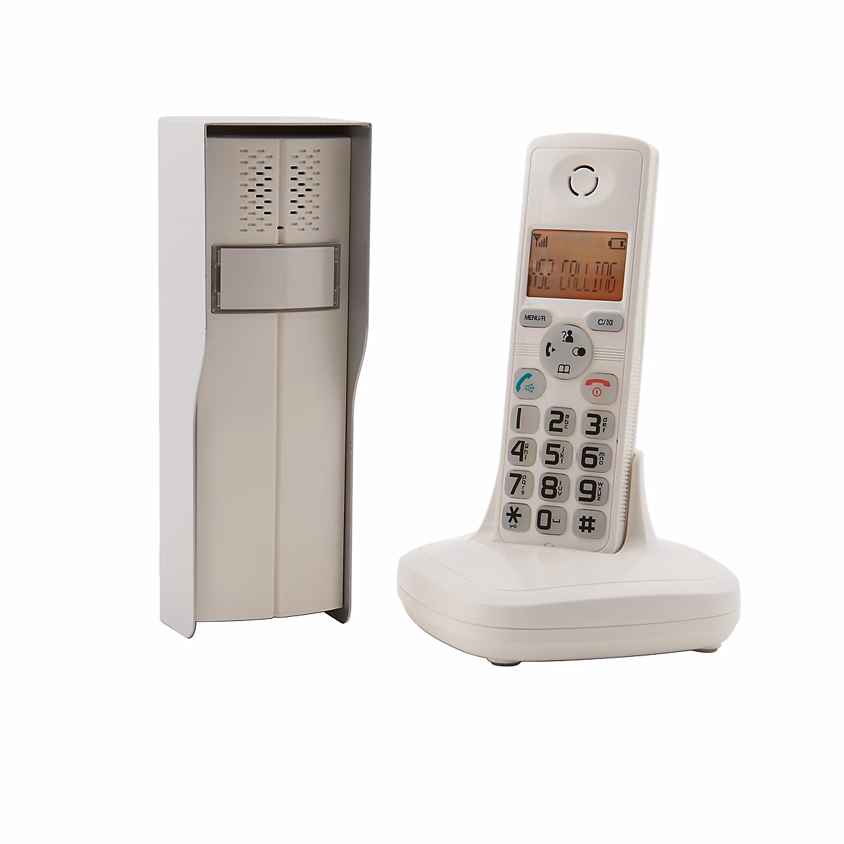 Alarme, sécurité de la maison, domotique – Ensemble interphone audio avec bouton Willi