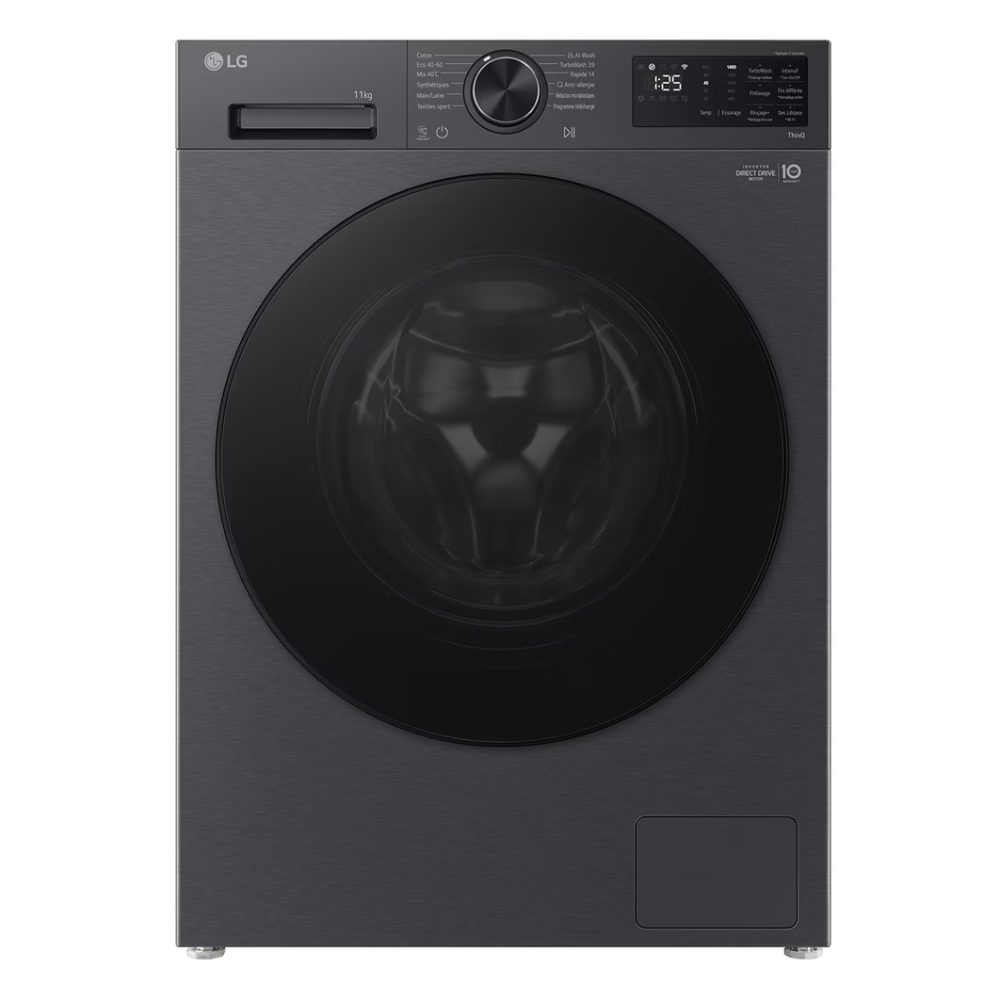 Lave-linge frontal 11kg 1400 tours/min - F14X56BMST - Lg