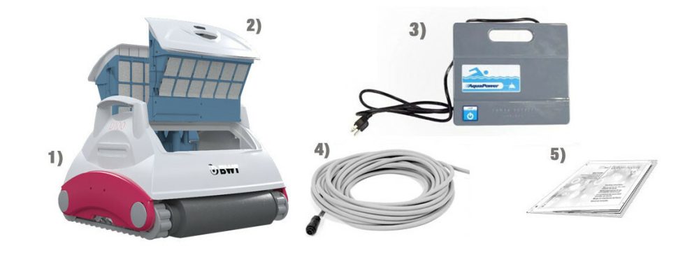 BWT Aquatron Robot pour fond de bassins D100