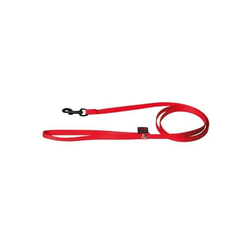 Le compagnon de vos extérieurs:Laisse chien nylon 10mm / 120cm rouge