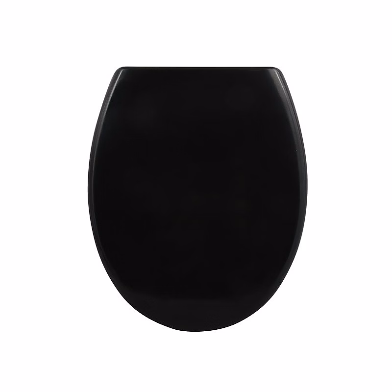 Abattant wc EASY CLIP Thermo Dur Noir Charnières Inox Spirella – Réf. EIFVQWGUB9274650517