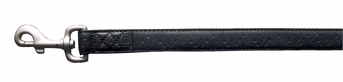 Laisse Mc Leather 10mm L1 – 2m noir pour chiens